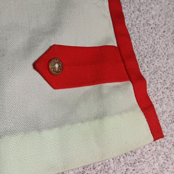 4T Vintage 1960's Girls Shirt Sleeveless Mod Red/White JEANIE Top NEW NWD TAGS D - Picture 5 of 9